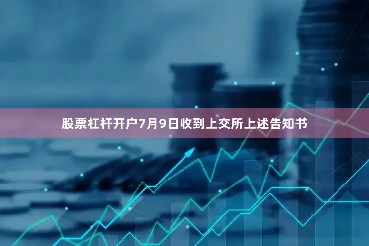 股票杠杆开户7月9日收到上交所上述告知书