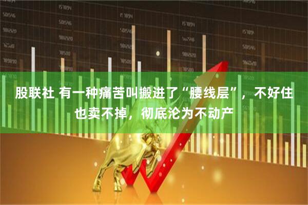 股联社 有一种痛苦叫搬进了“腰线层”，不好住也卖不掉，彻底沦为不动产